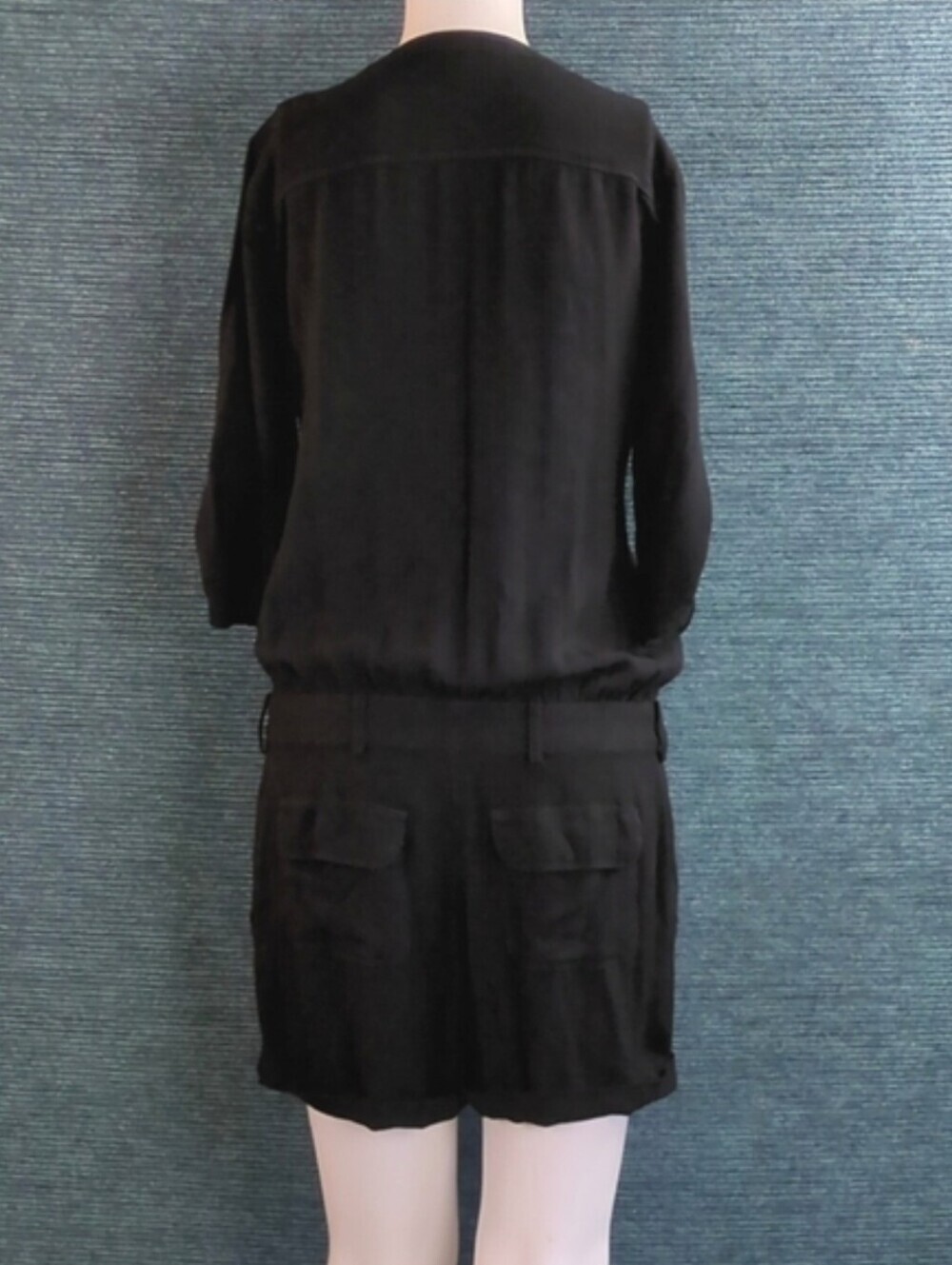 Express Button Front Romper - Picture 3 of 13
